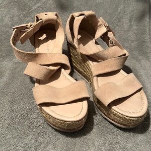 Platform wedge sandals